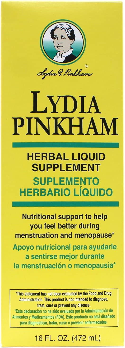 2-PAK Lydia Pinkham Nutritional Support Liquid 16oz bottles