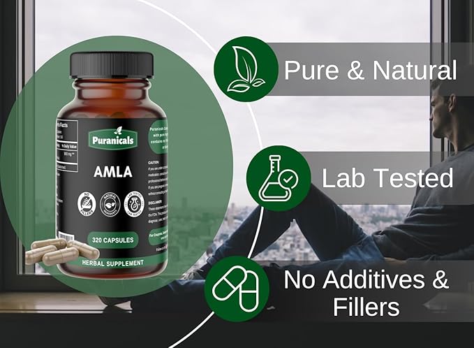 Amla Premium 320 Capsules Boosts Immunity 900 mg