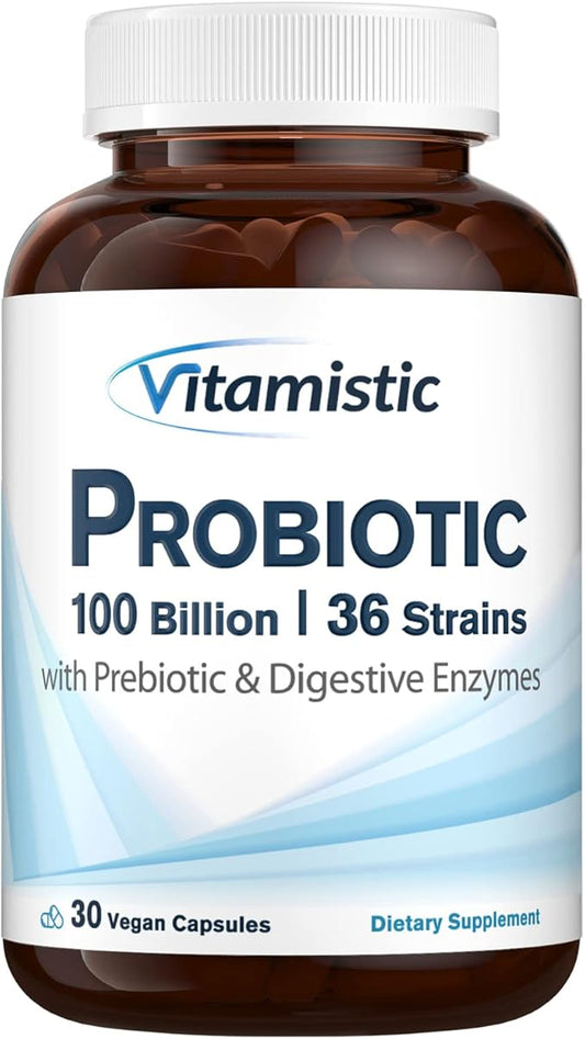 Probiotic, 100 Billion CFUs, 36 Strains, 30 Vegan