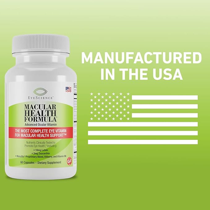 Macular Health Beyond AREDS2 Formula, Advanced B6 (30 (30 Day