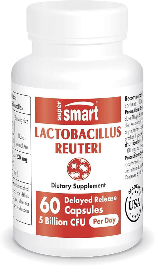 Supersmart - Lactobacillus Reuteri 5 Billion 60 DR