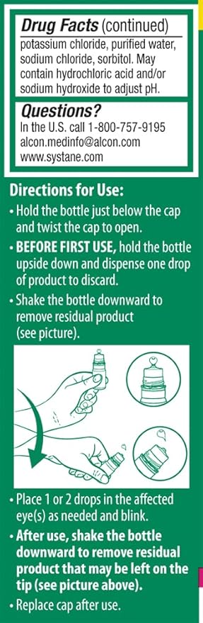 Systane Ultra PF Preservative-Free Eye Drops 10ml