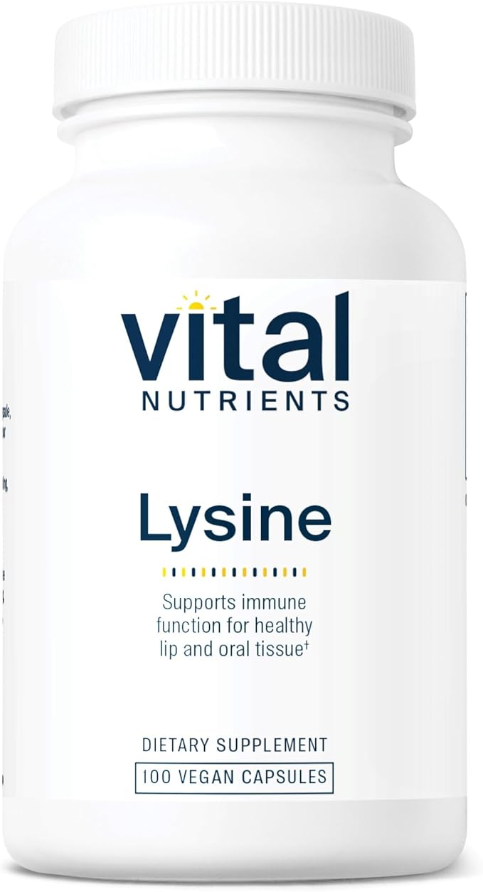 Vital Nutrients Lysine 100 Capsules