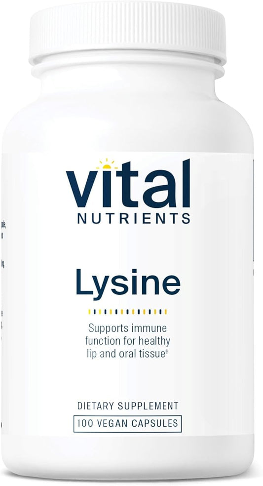 Vital Nutrients Lysine 100 Capsules