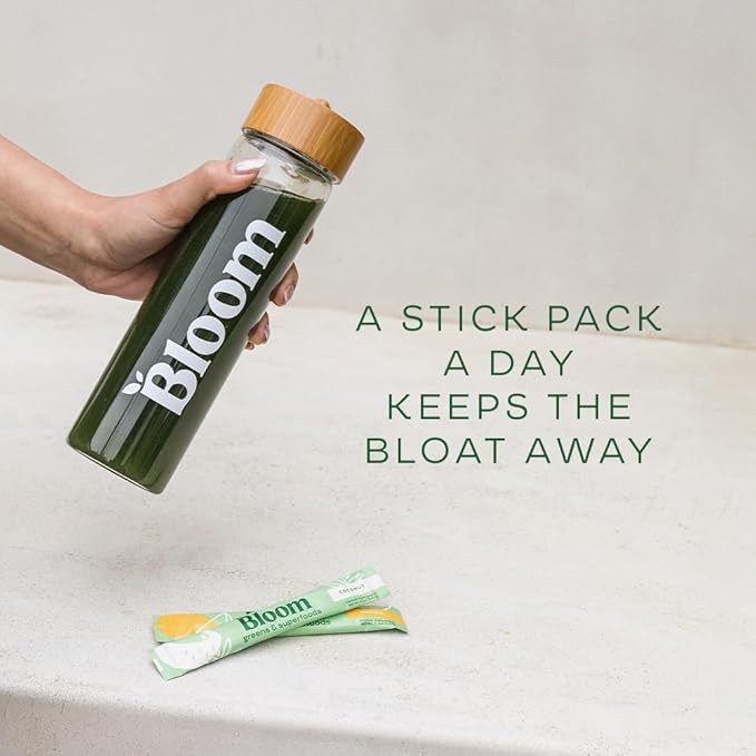 Bloom Nutrition Superfood Greens Powder Stick 15 SVG,