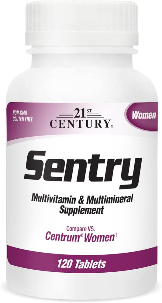 21st Century Sentry Women Multivitamin Tablets, 120 Count
