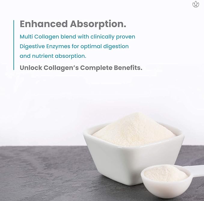 NutraChamps Multi Collagen Pills, Types I,II,III,V,X, Double Hydrolyzed Collagen Peptides Powder Capsules, Protein Supplement for Women & Men, 180 Capsules (Pack of 2)