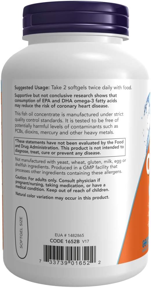 Now Foods OMEGA-3 FISH OIL 200