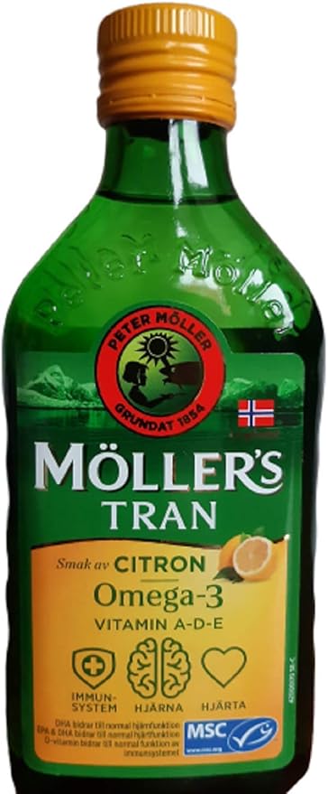 Möllers Tran Cod Liver Oil 250 8.45 fl Omega-3 |