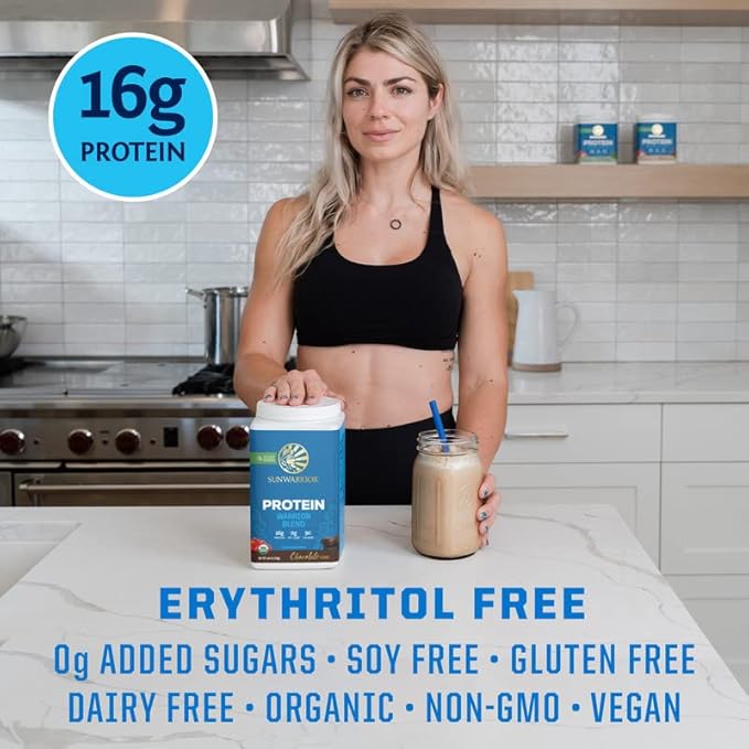 Vegan Organic Protein Powder Plant-based 30 Servings