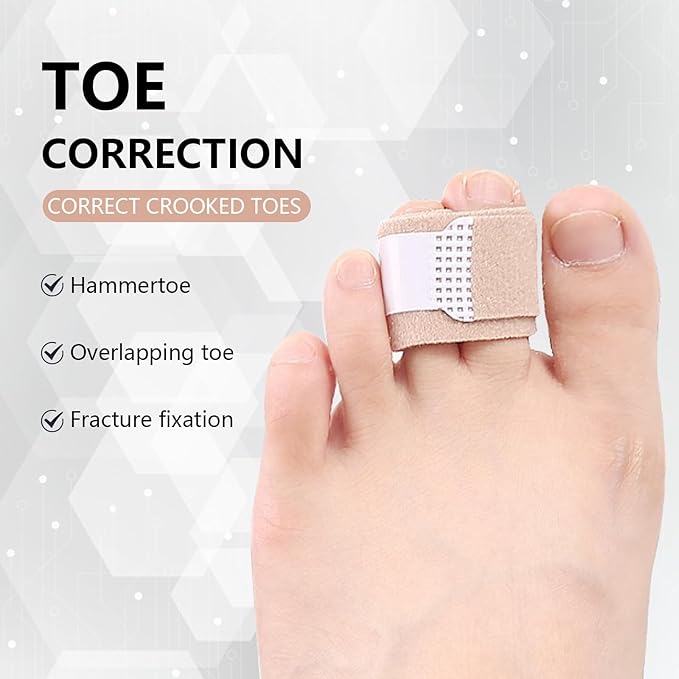 10Pc Fabric Hammer Toe Wraps, Fabric