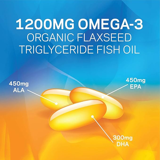 TheraTears 1200mg Omega 3 Supplement 90 Count 30 mL, 1 Fl 1) Value