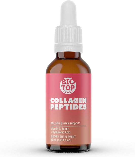 Liquid Collagen, Biotin, Vitamin C all