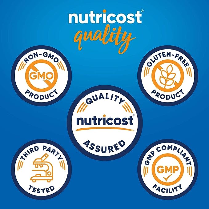 Nutricost L-Lysine 1000mg Per Serving, 250 Servings, 500 Capsules - Gluten Free, Non-GMO, 500mg Per Capsule