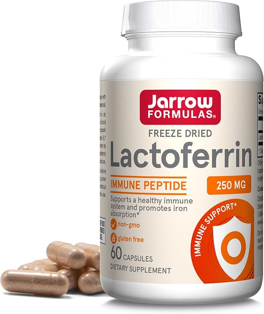 Jarrow Formulas Lactoferrin 250 mg 60 Capsules