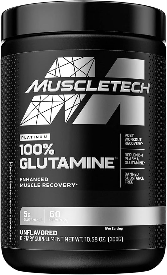 Glutamine Powder | MuscleTech 100% Pure (60 Servings)