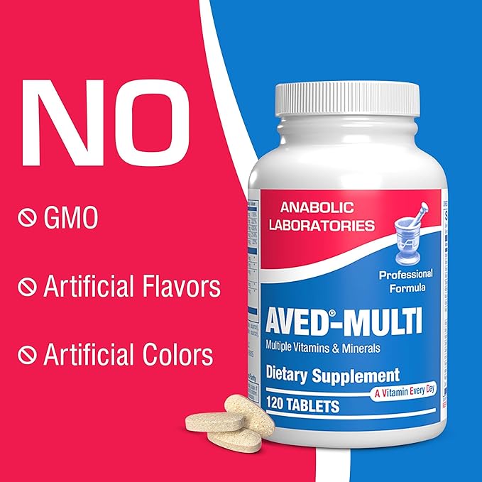 Daily Multivitamin for Men and Women 120 AVED
