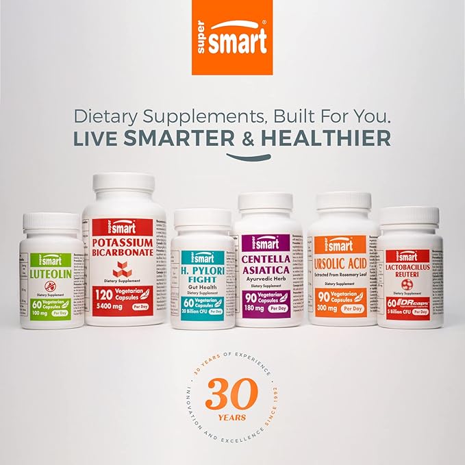 Supersmart - Lactobacillus Reuteri 5 Billion 60 DR