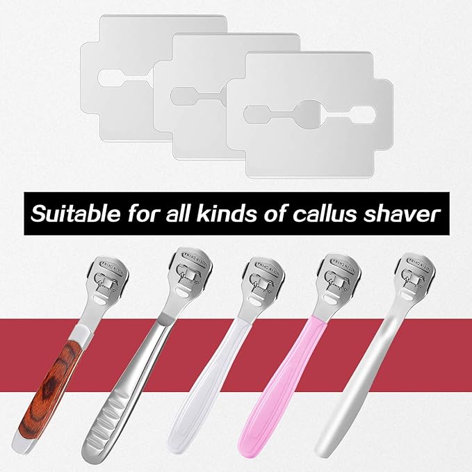 120 Pieces Callus Shaver Replacement Blades