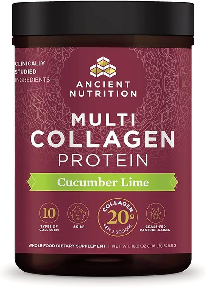 Ancient Nutrition Collagen Powder Protein, Multi 18.6oz