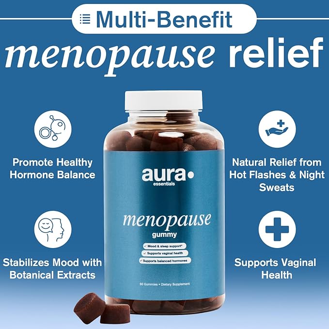 Menopause Gummy Supplements with Magnolia Bark 60 Gummies
