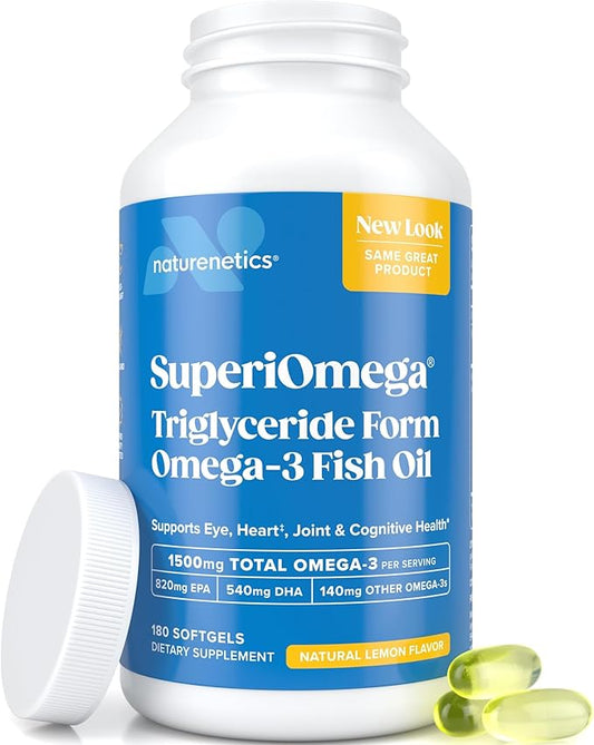 Triglyceride Omega 3 Fish Oil 3 Supplement 3 Fatty 180