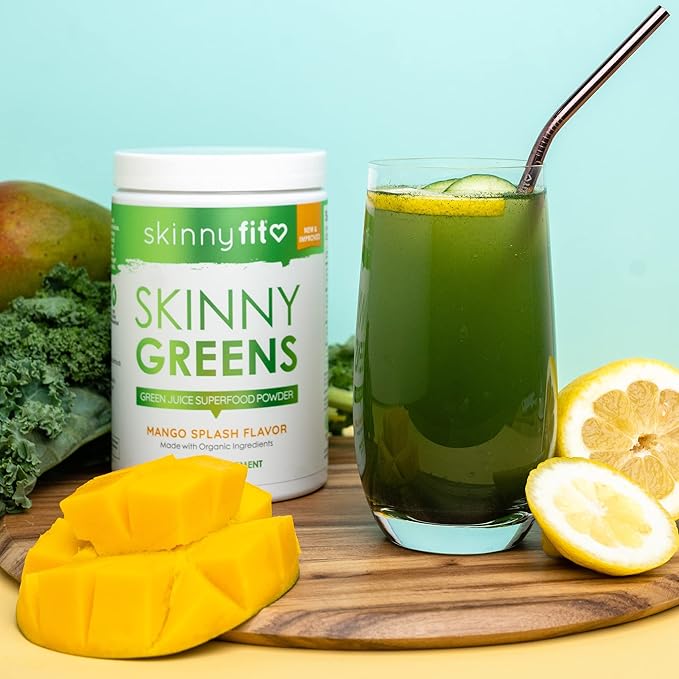 SkinnyFit Mango Splash Skinny Greens, Green 30 Servings