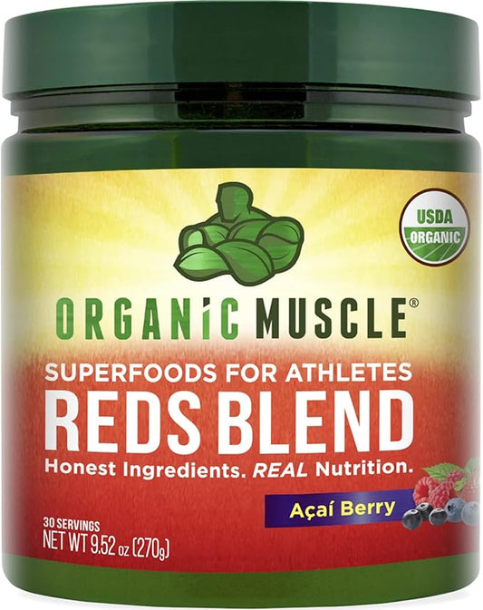 Organic Muscle Super Reds Powder 30 Servings