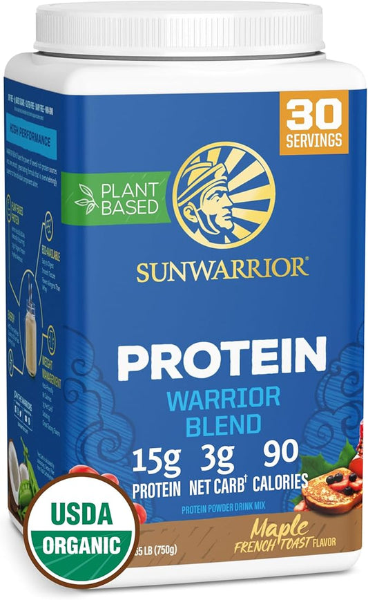 Vegan Organic Protein Powder Plant-based 30 Servings