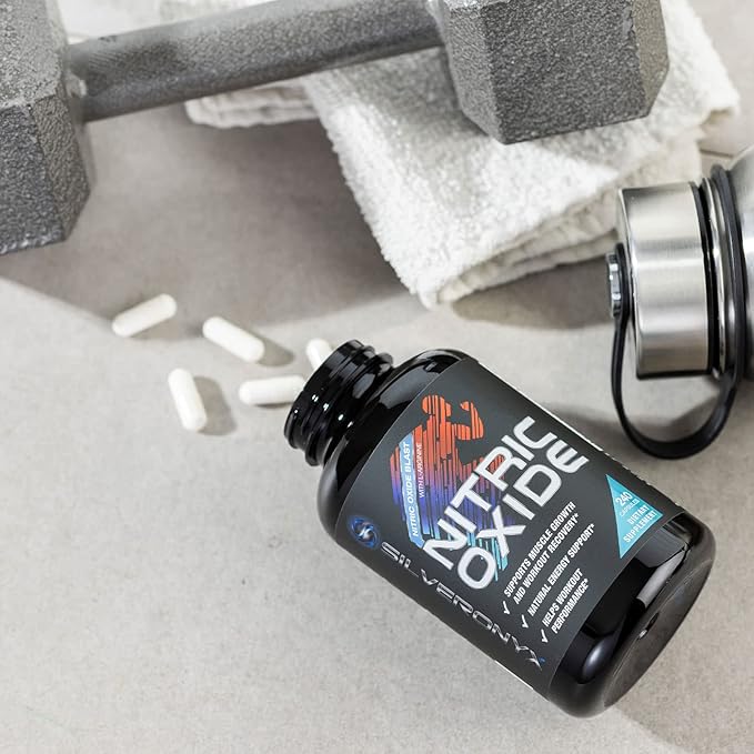 Extra Strength Nitric Oxide Supplement L 3X Strength 240 Capsules