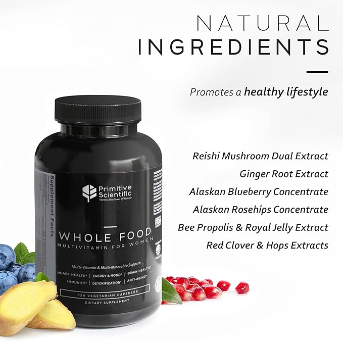 Whole Food Multivitamin for Women (120