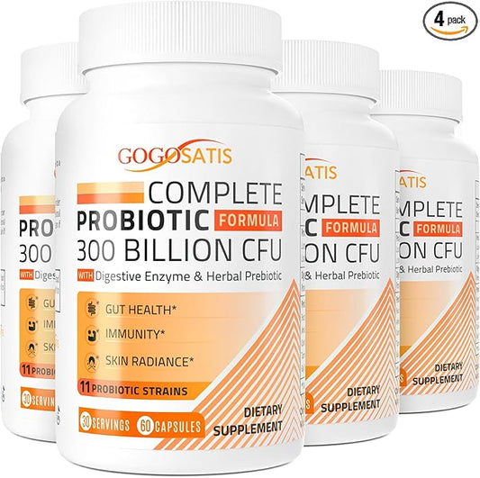 Probiotics for Women & Men, 300 11 Strains 240 Capsules
