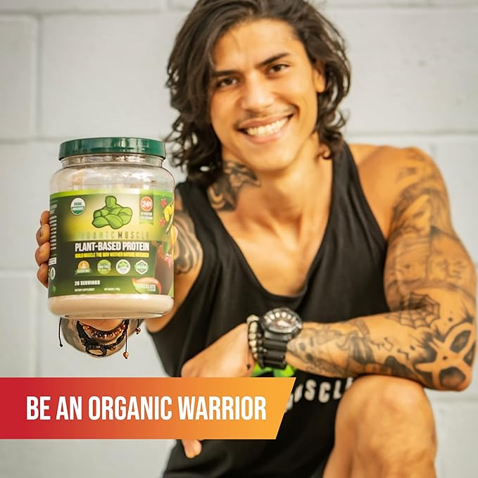 Organic Muscle Superfood Greens Powder Drink Mix 30 Servings