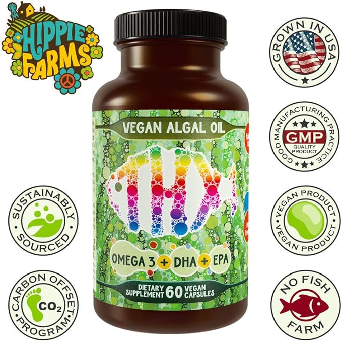 Vegan Omega 3 Algae Oil