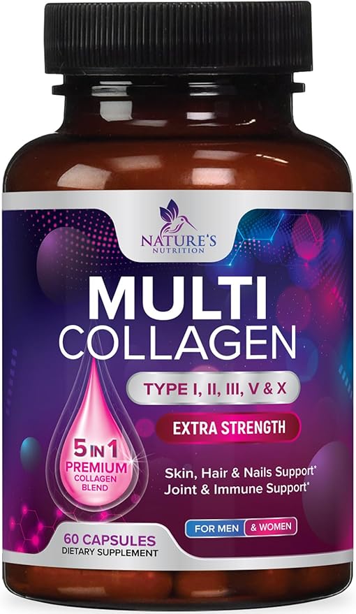 Collagen Peptides for Women & Men 60 Capsules