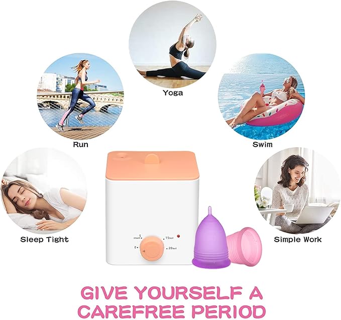 Menstrual Cup Cleaner-2 Modes for Diva 5in1 wash