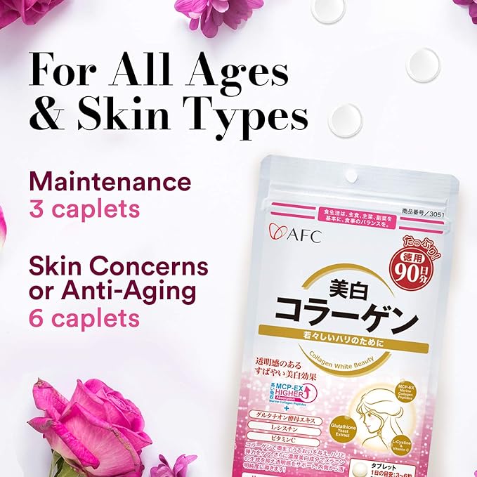 AFC Japan Collagen White Beauty 1.5X Better 90 Days