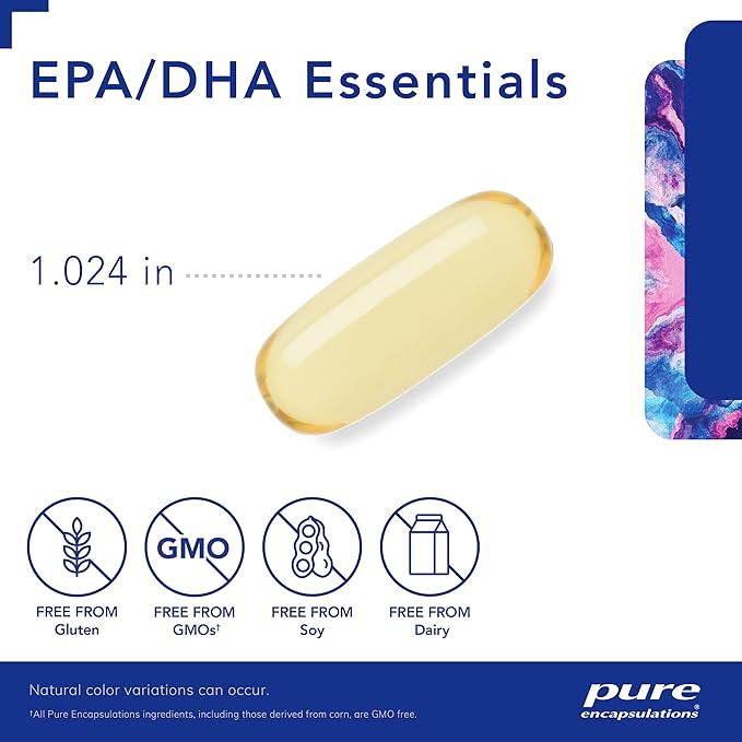 Pure Encapsulations EPA/DHA Essentials 3-180 Softgel