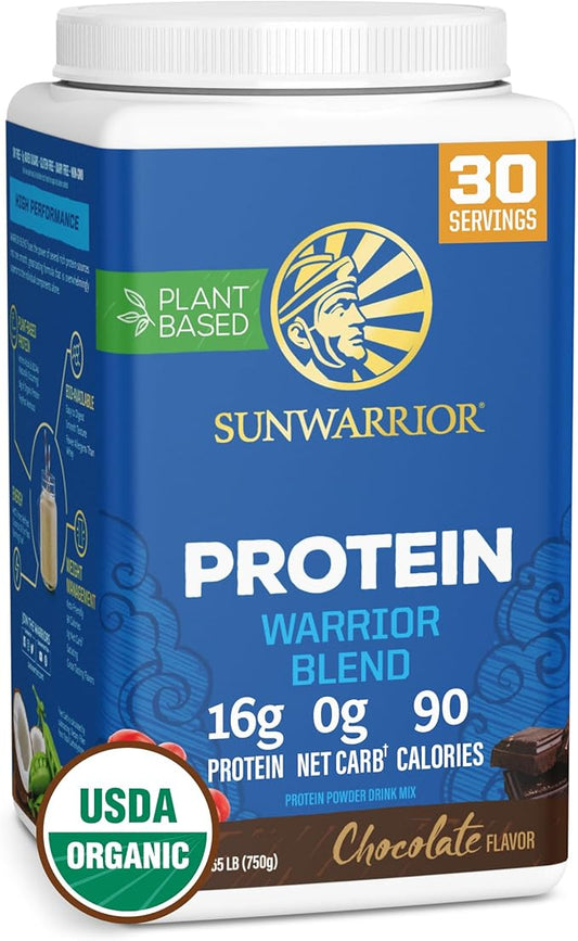 Vegan Organic Protein Powder Plant-based 30 Servings