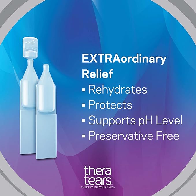 TheraTears Extra Dry Eye Therapy Lubricant 30ct, 30 30 Count