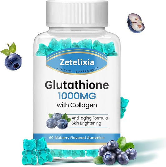 Glutathione Collagen Gummies, Collagen Gummies 60 Count