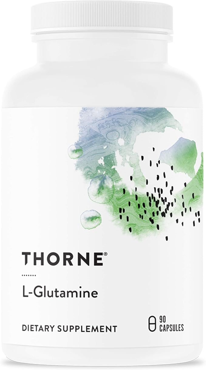 Thorne L-Glutamine - Amino Acid Supplement 90 Capsules