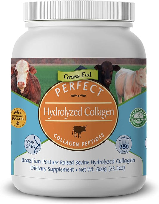 Perfect Supplements – Unflavored Hydrolyzed Collagen 660 Grams