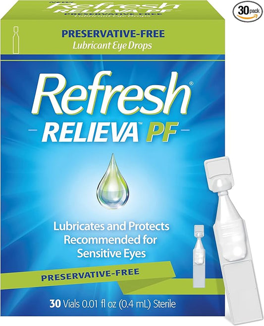 Refresh RELIEVA PF Preservative-Free Tears, 0.01 (0.4 mL), 30 Single-Use