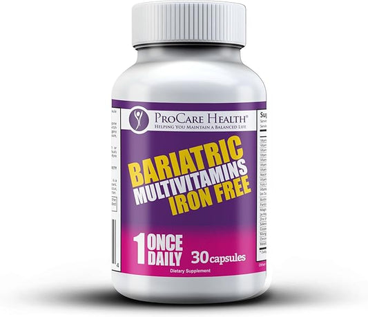 Bariatric Multivitamin | Capsule | Iron 30 Count