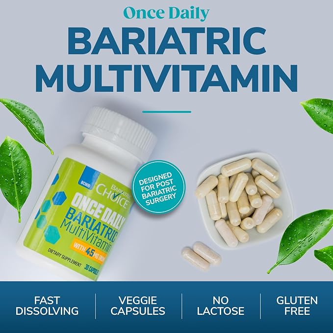 Bariatric Choice Once Daily Bariatric Multivitamin 45 mg (90ct)