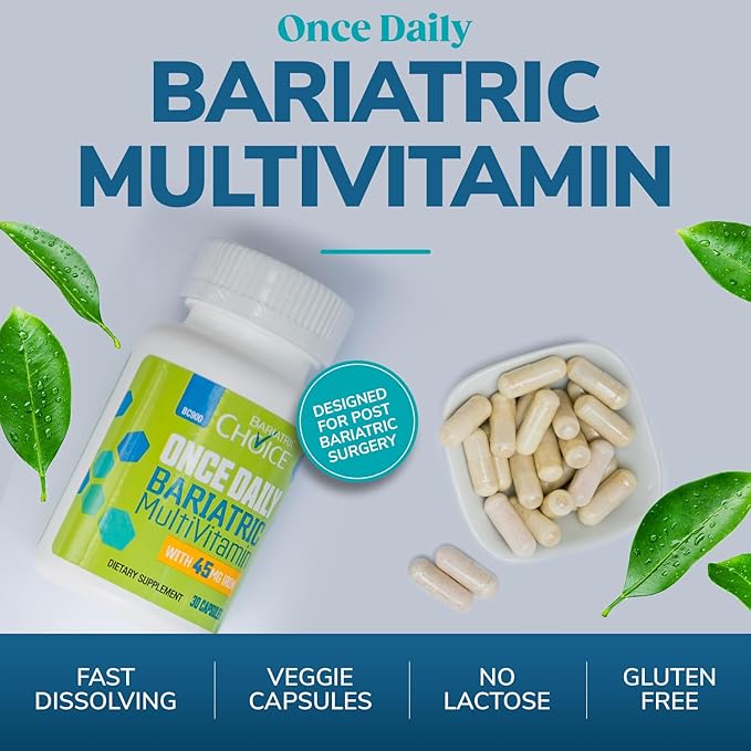 Bariatric Choice Once Daily Bariatric Multivitamin 45 mg (30ct)