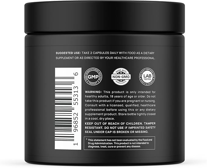 20,000mg 16x Strength Lions Mane Supplement 50% Polysaccharides