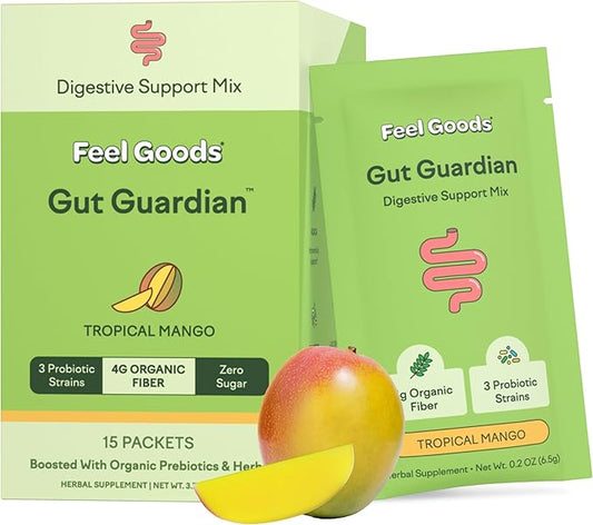Feel Goods Gut Guardian, Prebiotic & 15 Servings
