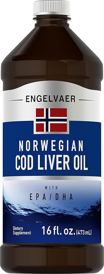 Piping Rock Cod Liver Oil Liquid 16 fl